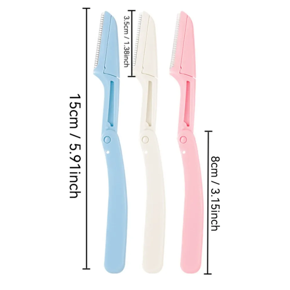 10/15 stks/set Dames Gezichtsverzorging Ontharing Tool Make-up Scheermes, Wenkbrauw Trimmer Veiligheidsscheermes - Perfect Wenkbrauw Trimmen Tool