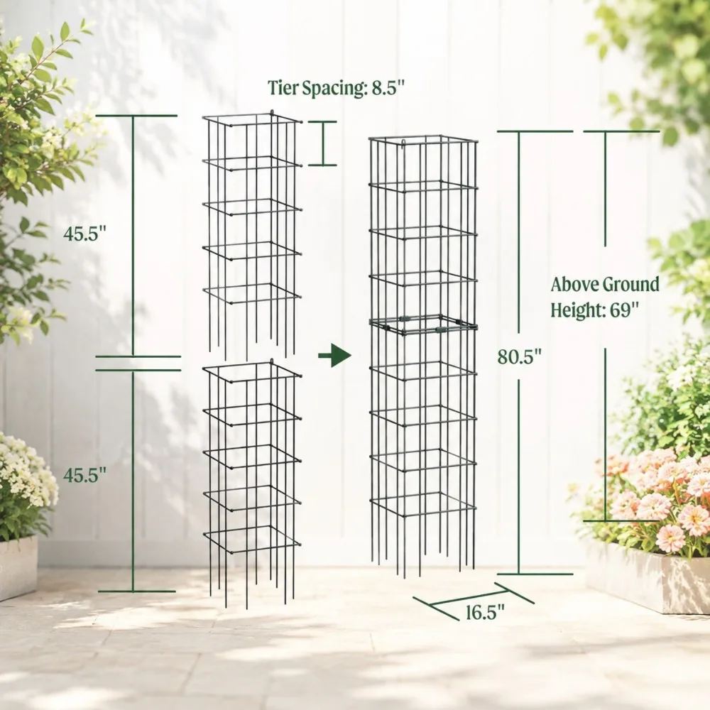 Heavy Duty Tomato Cage 16.5