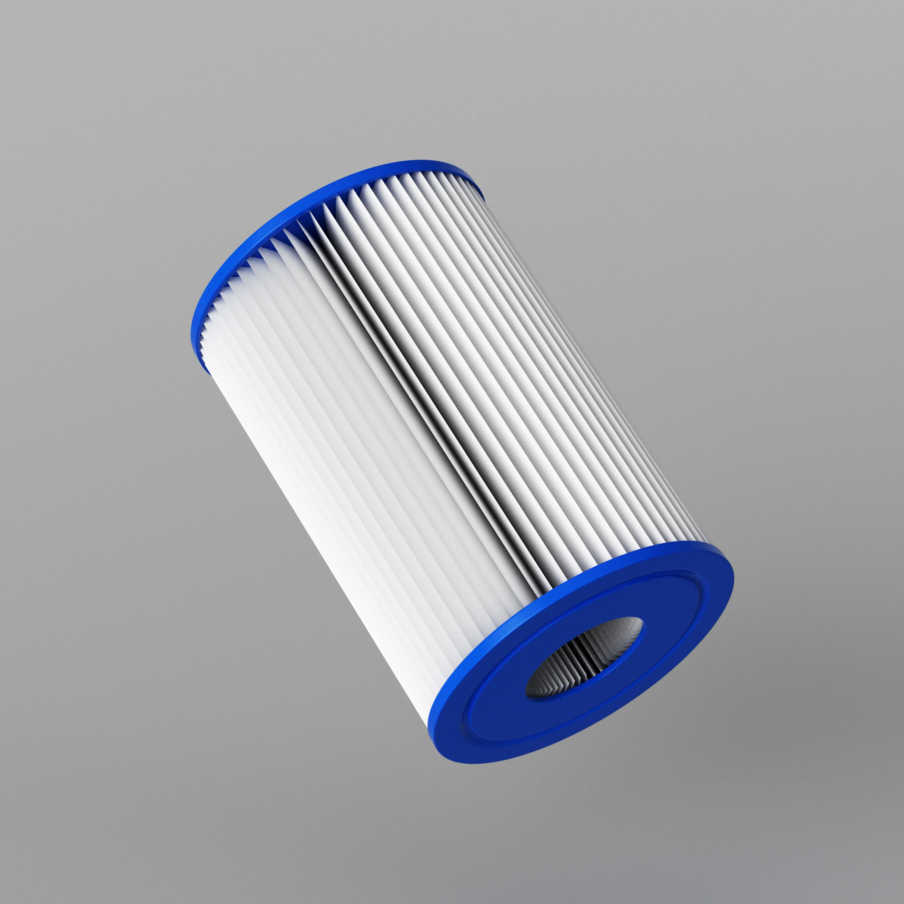 Customized White Carton Box Pleated PP Swimming Pool Filter Cartridge Water Chiller Filter Ice Bathtub Accessories