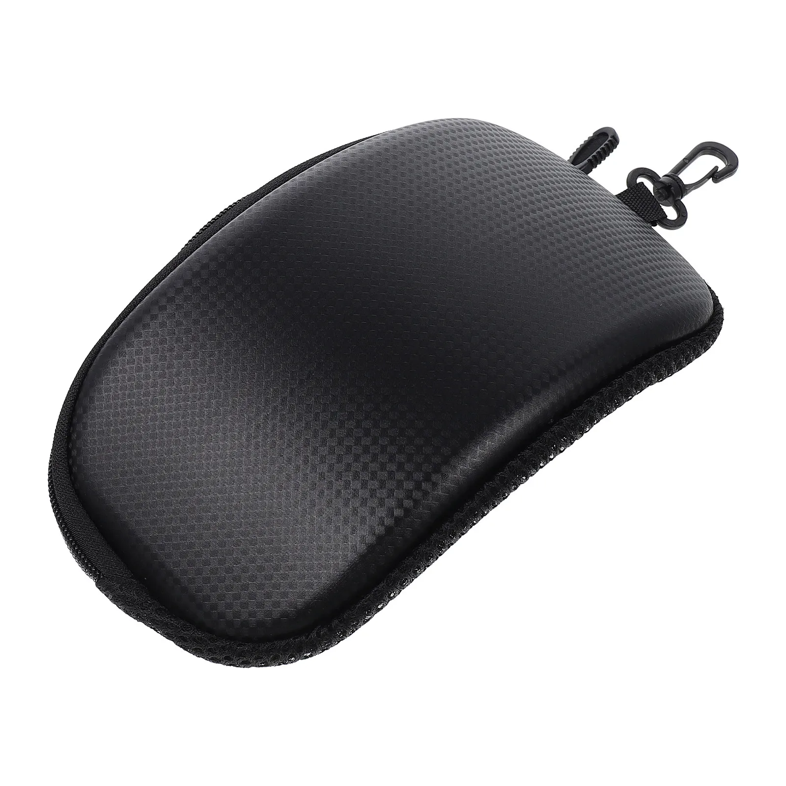 

1Pcs Ski Goggles Case Extra Large Scratch Crush Shock Resistant Portable Zip Closure Arc Design for Snowboard Outdoor