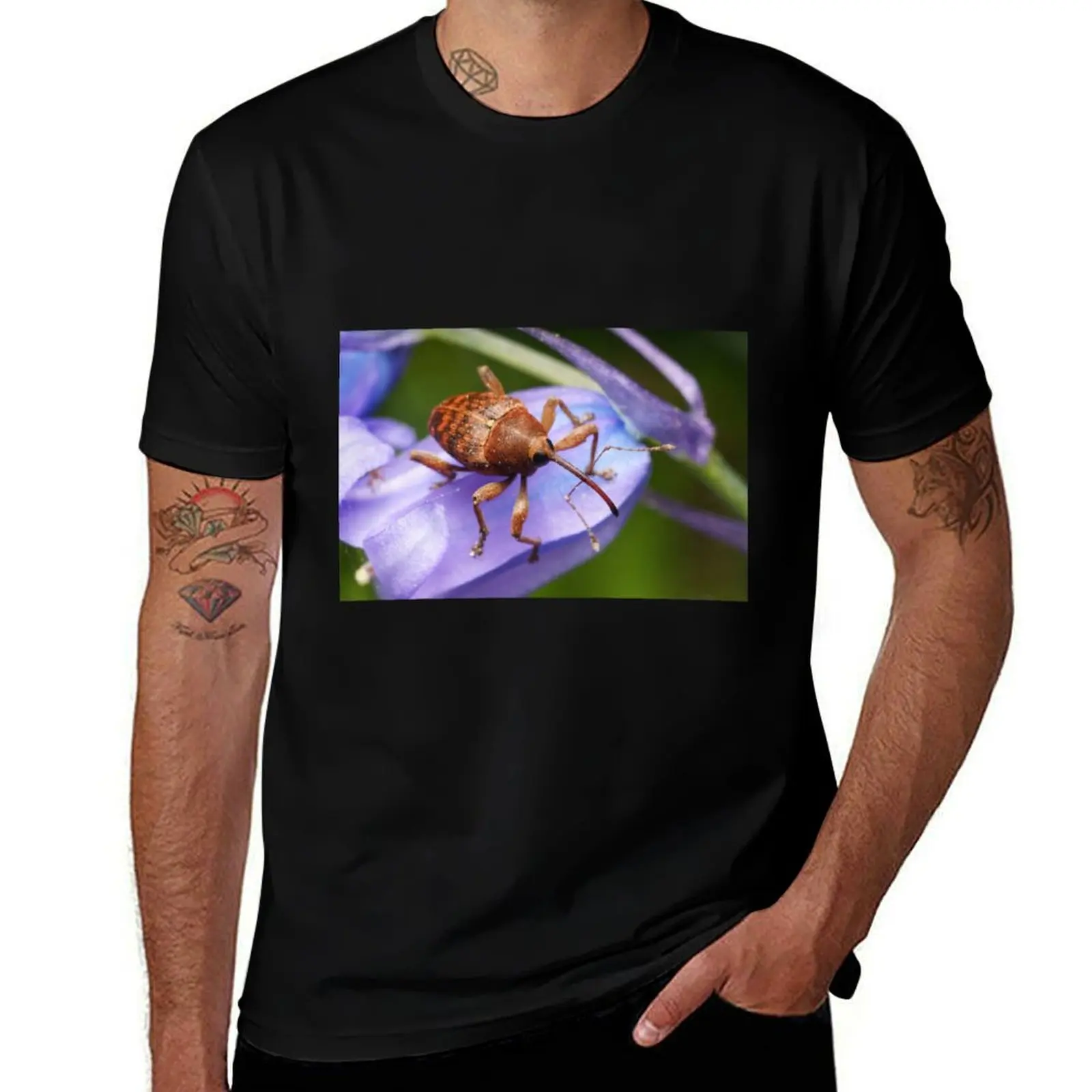 Weevil T-Shirt Classic Print Short Sleeve Shirt T-Shirt