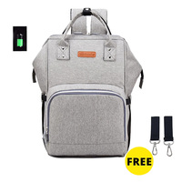 ANKOMMLING Large Diaper Bags Backpack Mummy Maternity Nappy Changing Bag Large Baby Travel Backpack Nursing Bag Drop Shipping