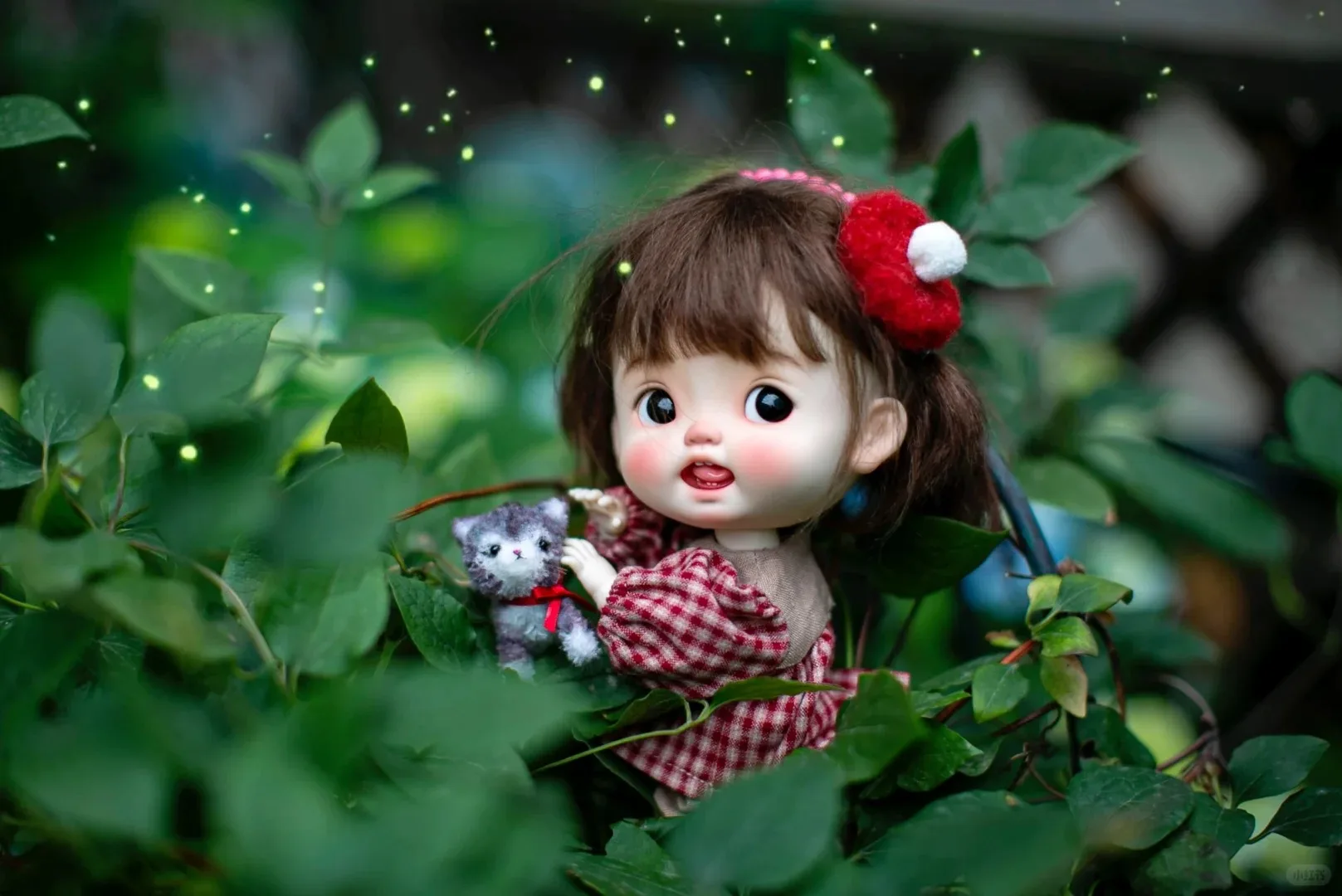 Nieuwe sd pop Meisje 25 cm hoogte BJD Q-baby 1/6 nuonuo hars model action pop Hoge kwaliteit speelgoed Gratis verzending