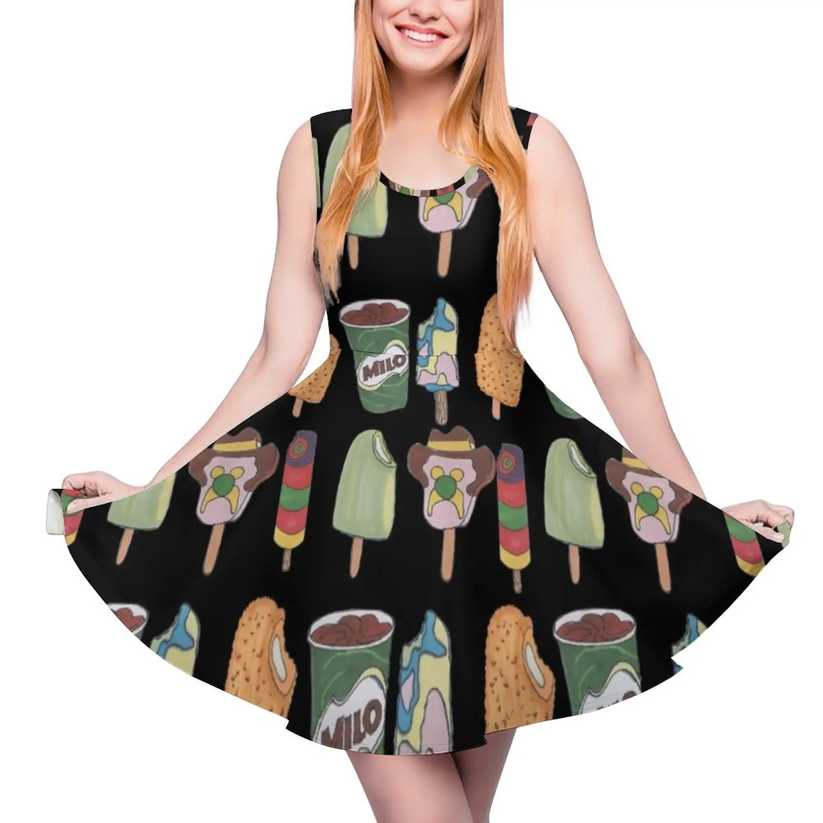 

Aussie Childhood Sleeveless Dress Clothing female evening dress women