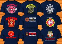 Hot Sale Men Cotton Fashion T-shirt New FireFighter Fireman Fire Dept Unisex  T Shirt Casual Tees Shirt Harajuku