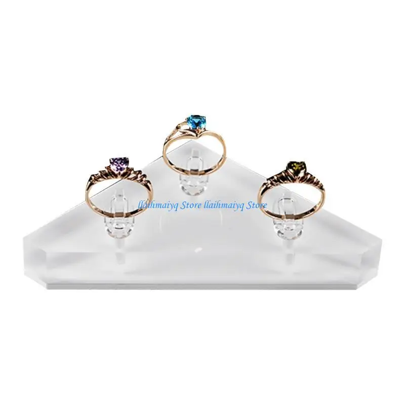 573B Rings Show Rack Decorative Finger Ring Clips Display Support Stand