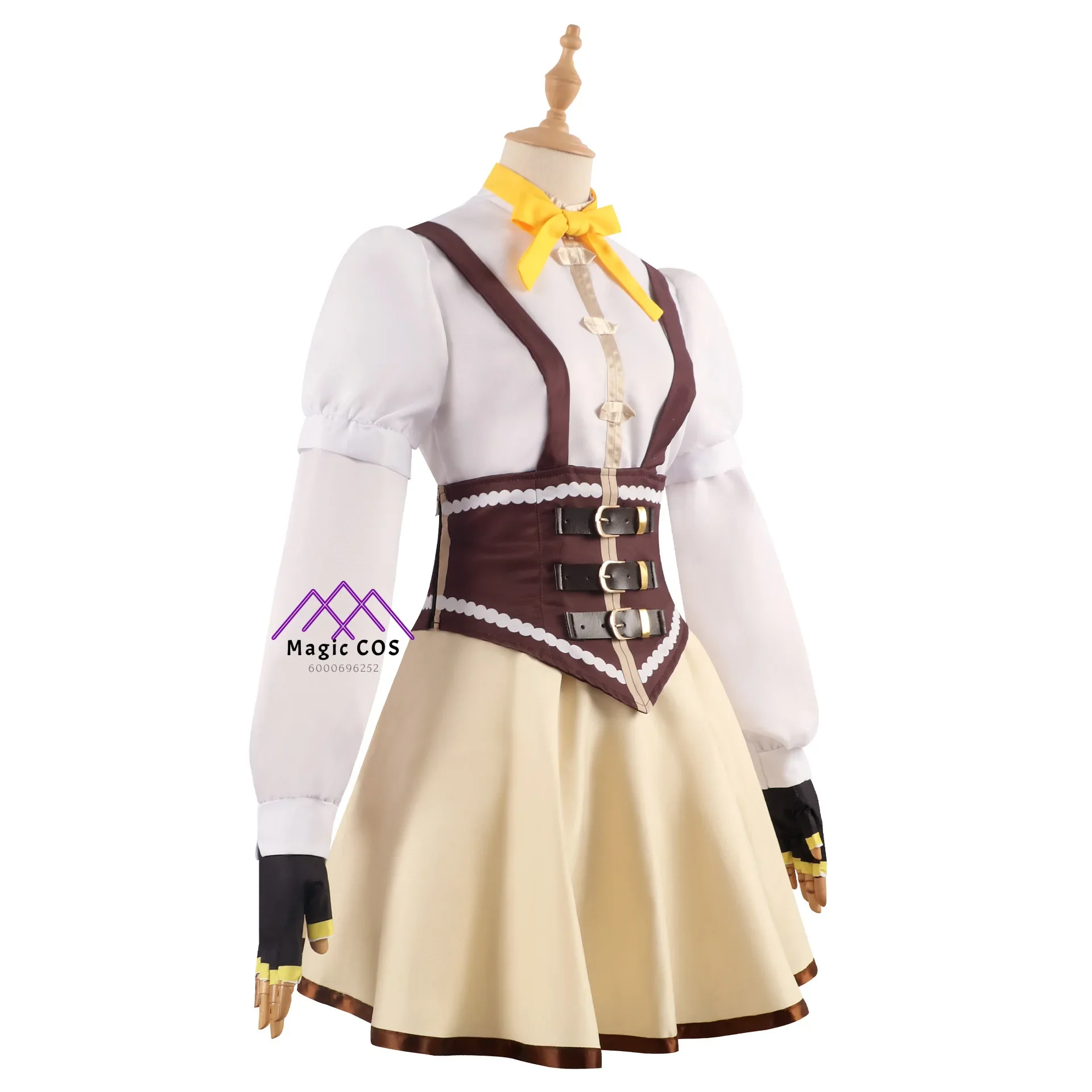 Puella Magi Madoka Magicaa Hot Tomoe Mami Cosplay Costume Lolita Party Essential Halloween Best-selling Combat Uniform for Women