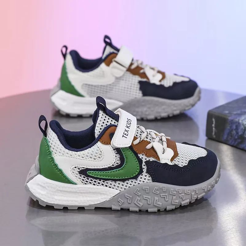 

Fashion Girls Boys Sneakers Sport Child Stretch Mesh Shoes Cartoon Infant Kids Baby Running Trainers Outdoor kids sneakers