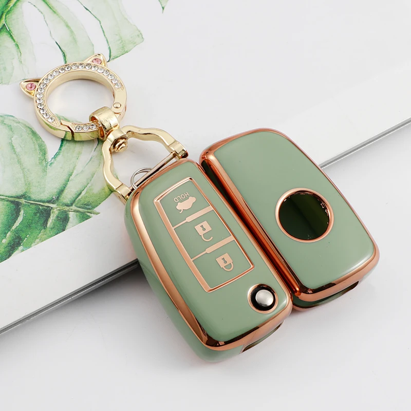 TPU Remote Case Key Cover Car for Nissan Qashqai J11 Juke Xtrail Sunny Cefiro A32 For Qashqai Switch 2020 Holder Keychain