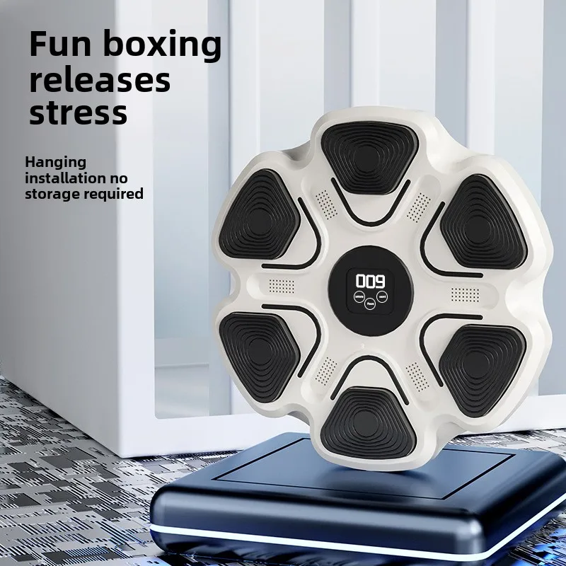 Intelligent Bluetooth Music Boxing Wall Target Fitness Exercise Training Equipment for Children and Adult