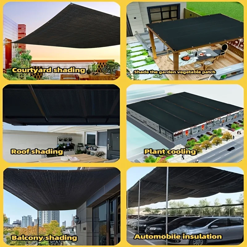 

Special Sunshade Net for Garden Awnings, Made of Selected High-Quality and High-Density Polyethylene Raw Materials through Weaving