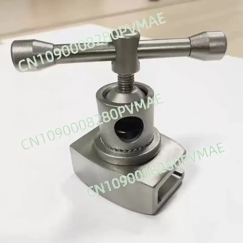 Universal Fixator Oversized Surgical Bed Rail Clamp with Long Slide, Bedside Locking System for Secure Equipment Mounting