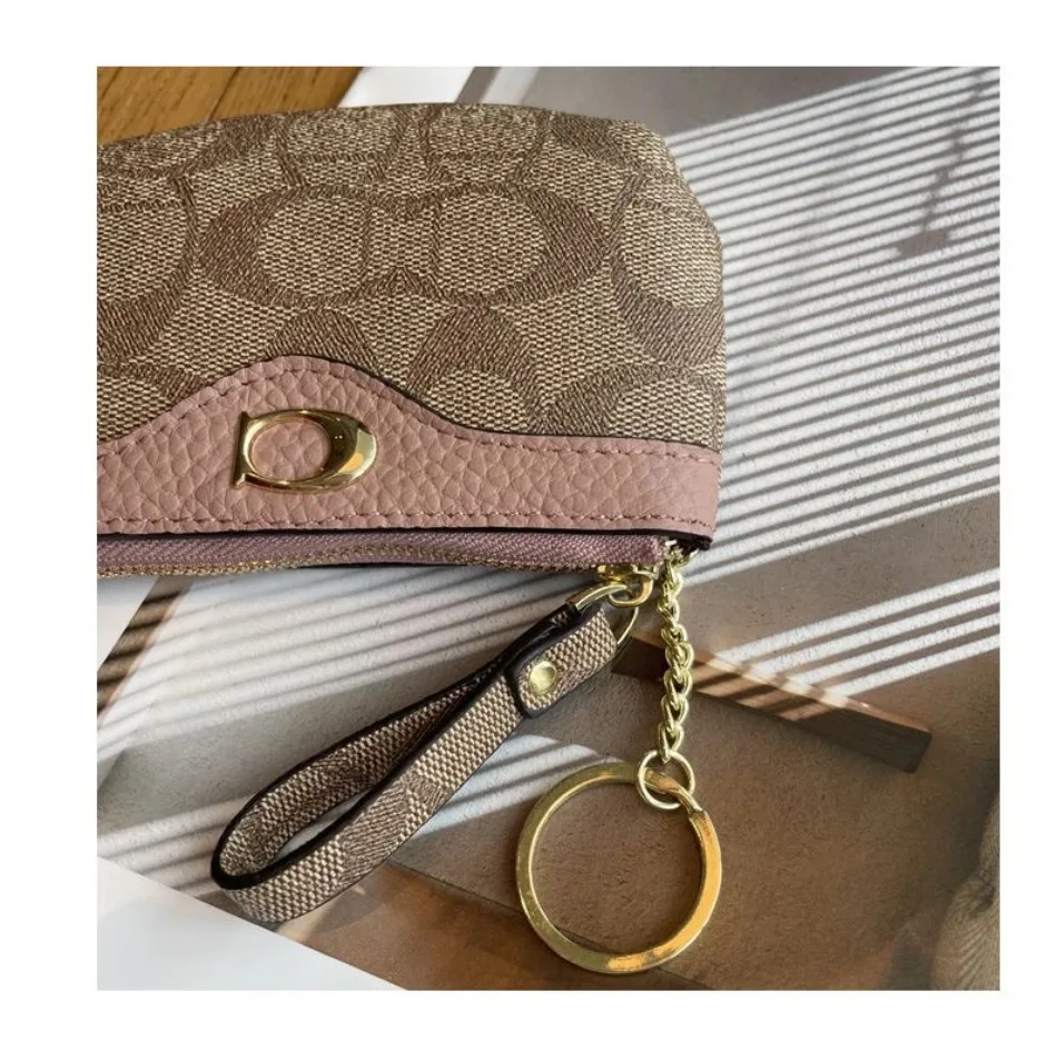 2026 Neue Klassische Kleine Geldbörse mit Blumenmuster, Damen-Mini-Geldbörse, Münzbeutel, Kleingeldtasche, Leder-Geldbörse, Aufbewahrungstasche, Kartenetui – Detail 6