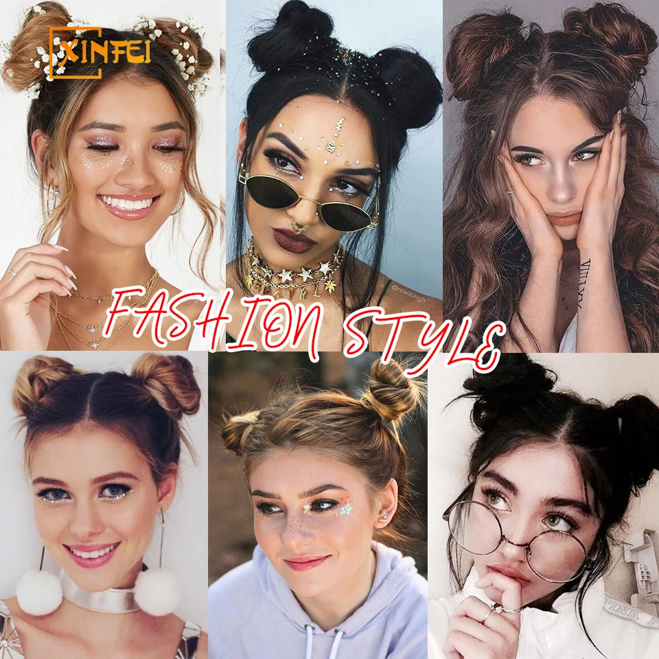 Mini Claw Clip in Messy Bun Hairpieces Claw Clip in Hair Bun Extensions for Women Girls Bun Hairpieces Updo Hair Accessories 1pc