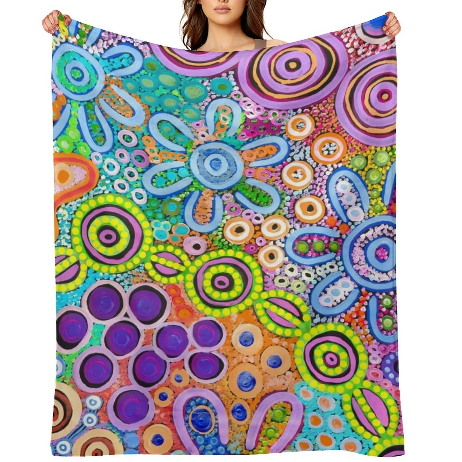 

Family Travelling Throw Blanket Cute manga cosplay anime Stuffeds Blankets