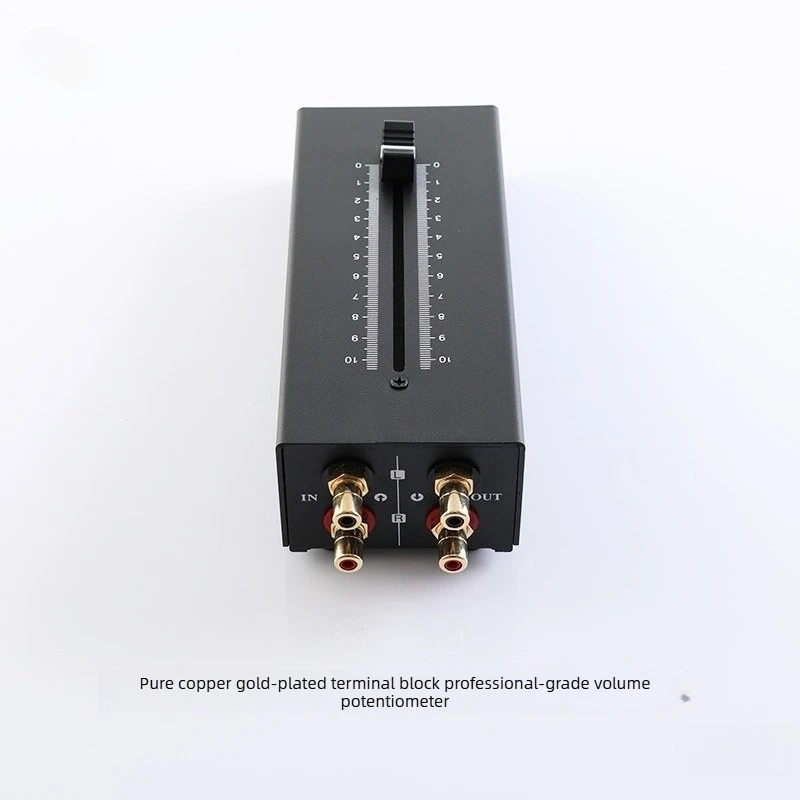 Preamp Volume Controller Passive Adjustment  HIFI Sound  Low Noise Stable Audio  Accessory  For Speaker