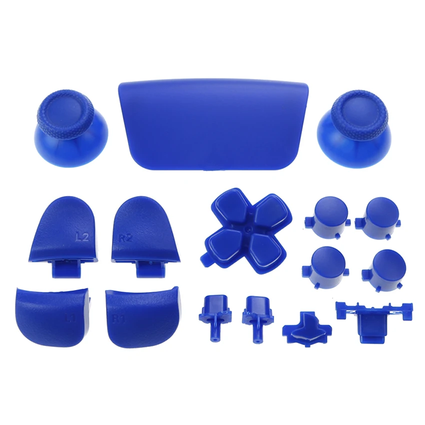 1 Set Full Button Kit For PS5 V2 2.0 BDM-020 Controller Gamepad Joysticks Cap D-pad R1 L1 R2 L2 Direction Key AB XY Buttons