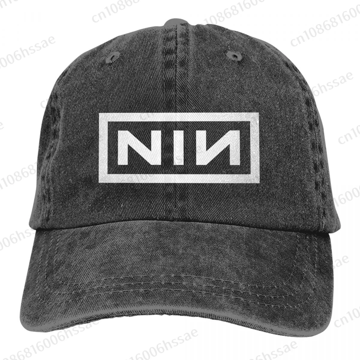 Nine Inch Nails Fashion Unisex Cotton Baseball Cap Outdoor Adult Adjustable Denim Hat