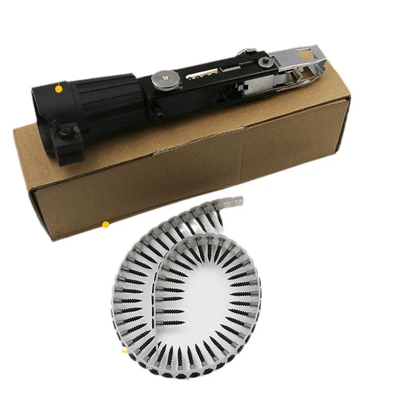 Imagem -06 - Pistola de Parafuso Portátil para Drywall Broca Elétrica Alimentação Automática Corrente de Fixação Adaptador de Máquina de Unhas