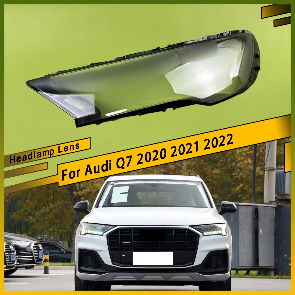 

Корпус передних фар, прозрачная крышка, абажур, абажур, корпус, линза, маски для Audi Q7 2020 2021 2022