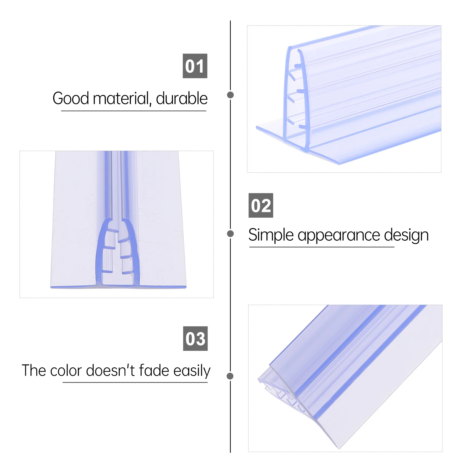 

10pcs Adhesive Sign Holder Price Label Display Stand For Retail Store Sneeze Guard Holders Acrylic Panels Rack Sheet Stand