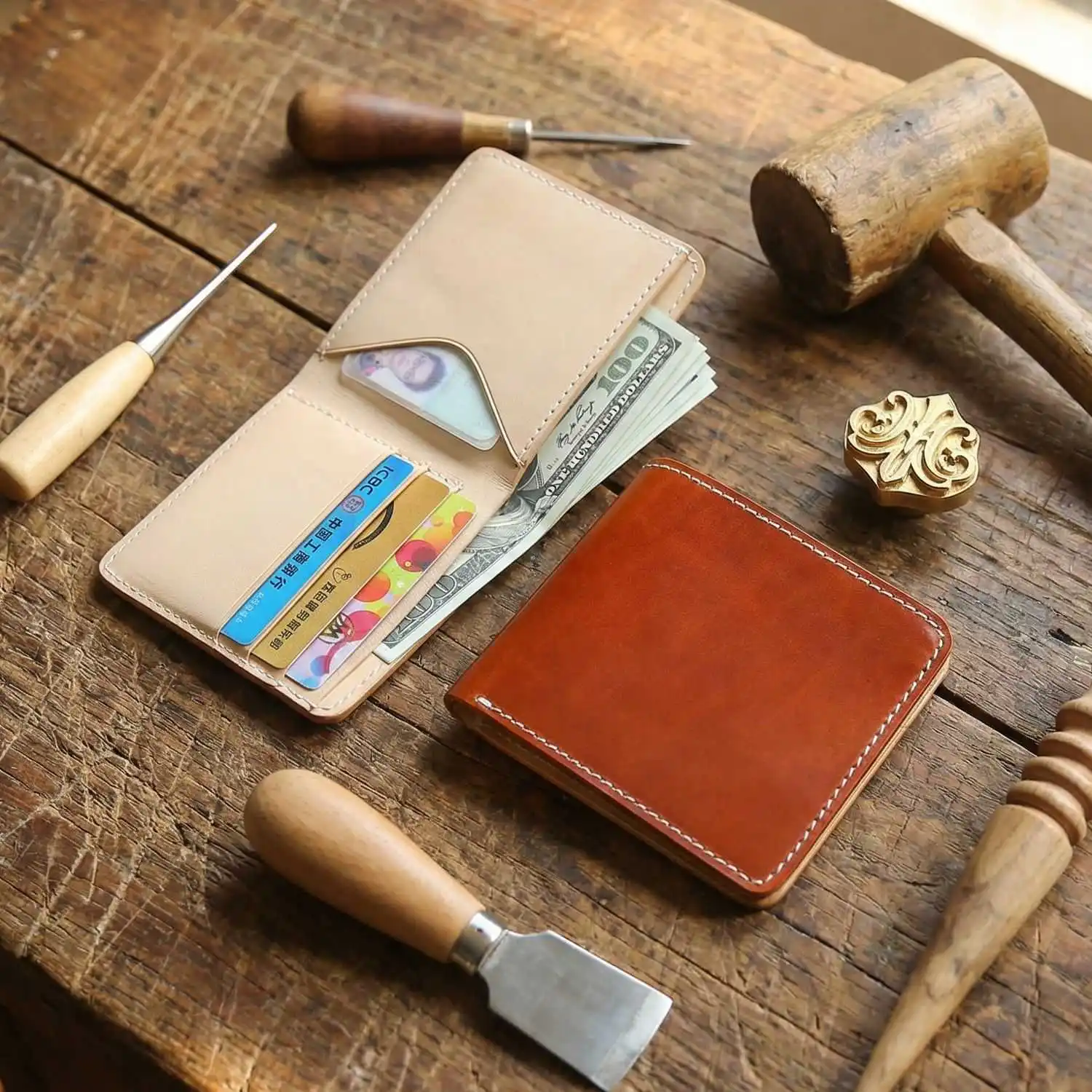 portafoglio-in-pelle-conciata-fatta-a-mano-stile-vintage-modello-corto-in-pelle-di-vacchetta-di-prima-qualita-portamonete-semplice-da-uomo-clip-in-pelle-da-studente