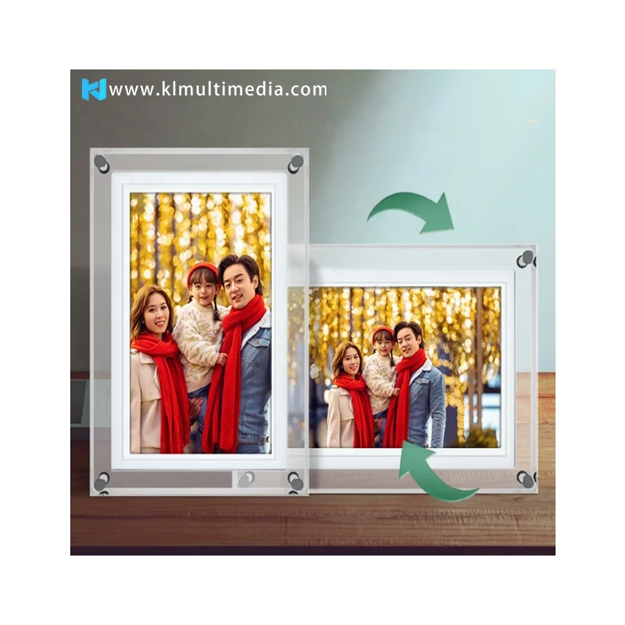 Digital Art Frame Smart Photo Frame Can Play Photos and Videos