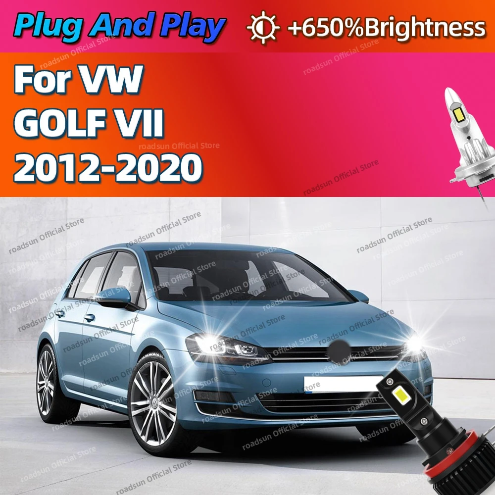 

2/4 шт. мощные автомобильные фары, светодиодные лампы 160 Вт для VW GOLF VII 2012-2020 2013 2014 2015 2016 2017 2018 2019
