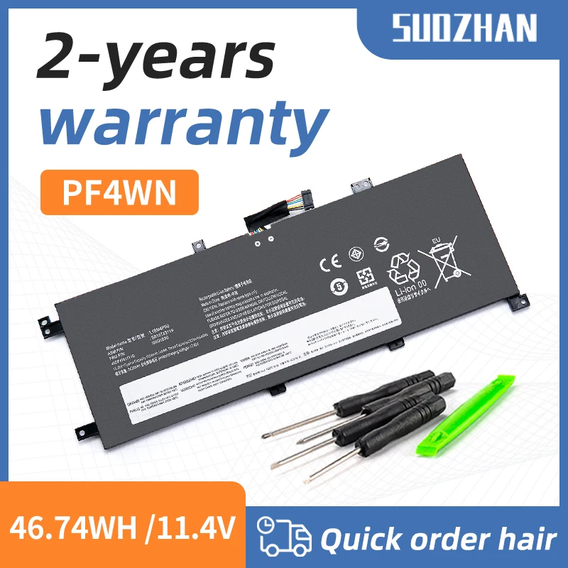 

SUOZHAN PF4WN-00-17-3S1P-0 Laptop Battery For HASEE U43E1 U43S1 U47T1 Series PF4WN03173S1P0 3ICP6/62/69 PF4WN-03-17-3S1P-0