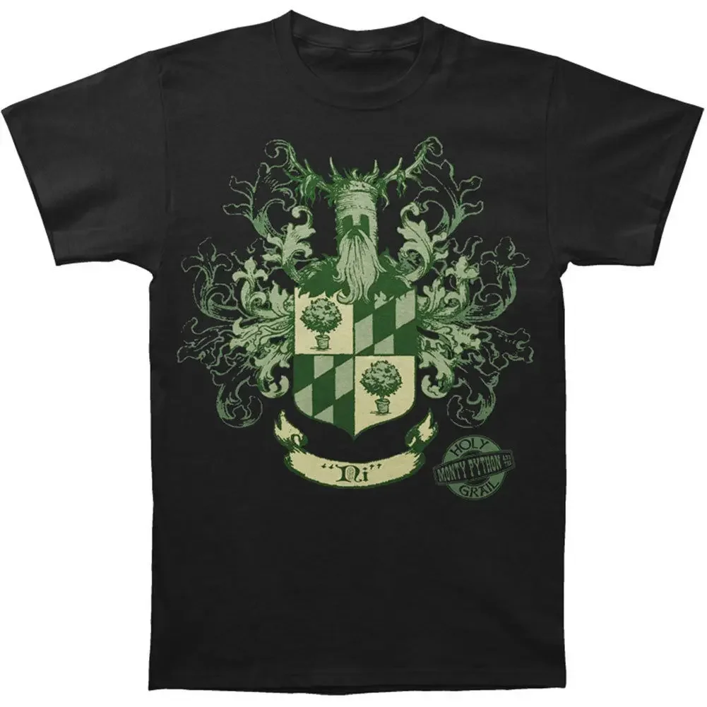 Camiseta de los caballeros de la mesa redonda para hombre, camisa informal de manga corta con cuello redondo, 100% algodón, talla S-3XL