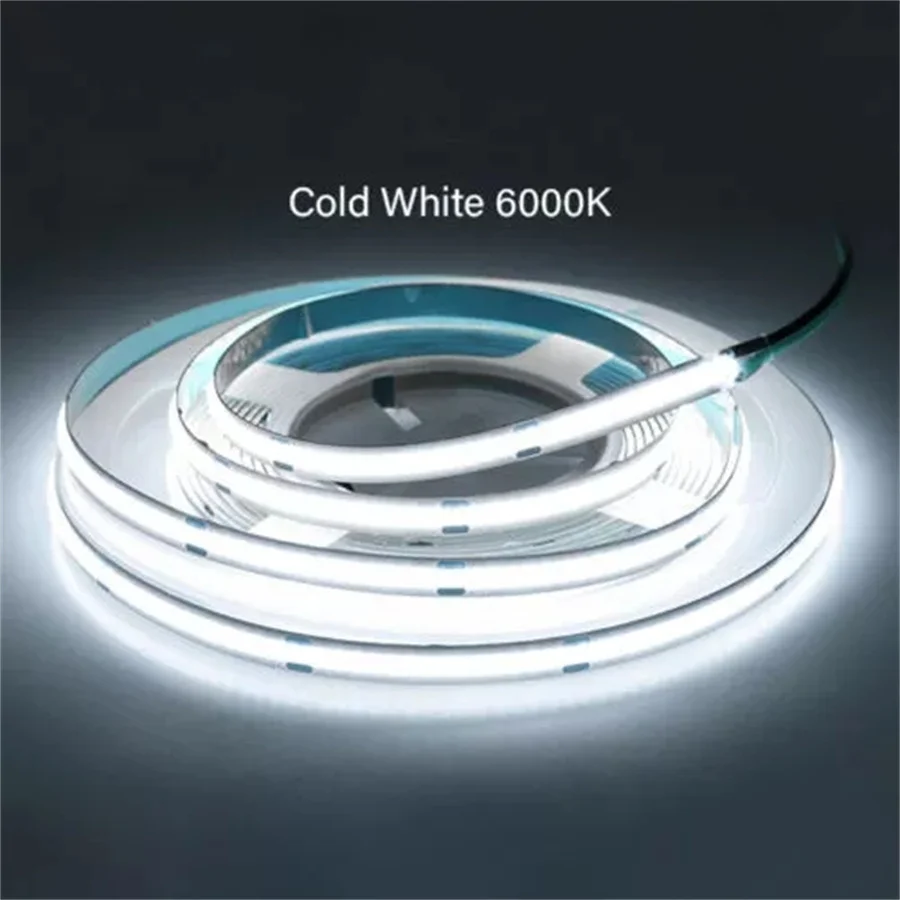 

Светодиодная лента 320led/m COB, низкая мощность, клейкая 12 лампочек, 5 в постоянного тока, светодиодная лента для внутреннего освещения