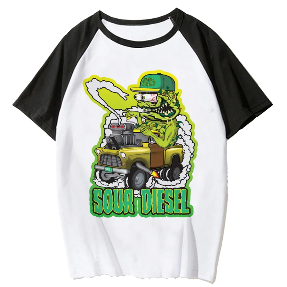 Rat Fink Tee women designer funny t shirt female manga anime streetwear clothes