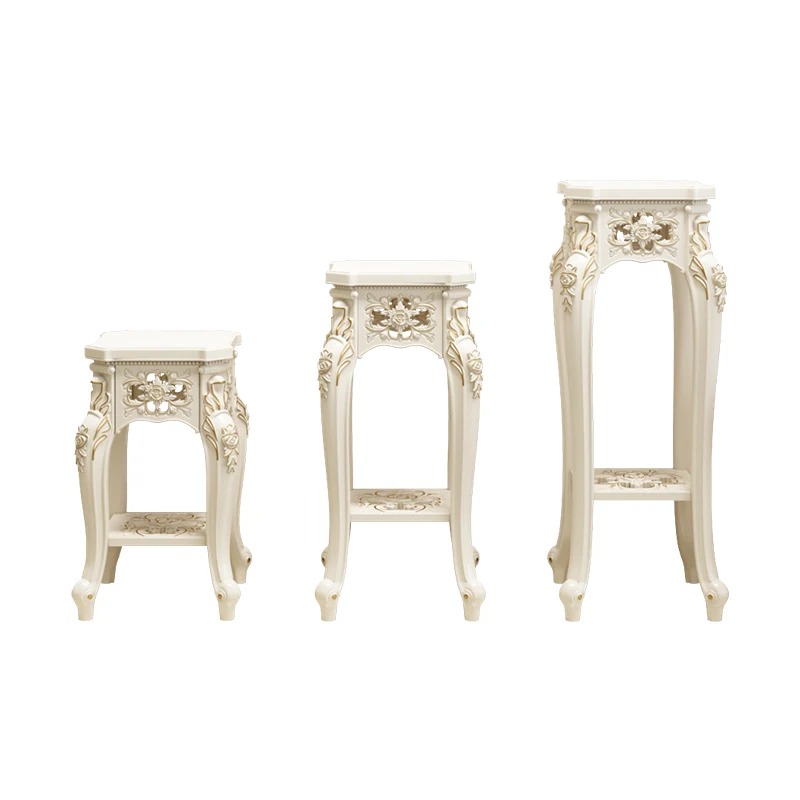 

European floor-to-ceiling flower stand Multi-layer flower pot stand Green dill flower stand Balcony Living room imitation solid