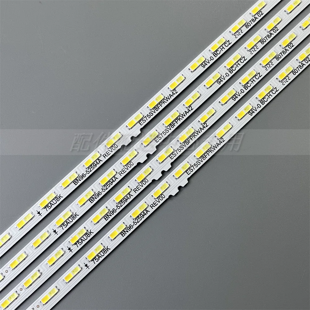 LED Strip For Samsung UE75AU9070U UN75AU8200 UN75AU8000FXZA UN75AU8000 UA75AU8000 UE75AU8000 UE75AU9072 UE75AU8070U BN96-52594A