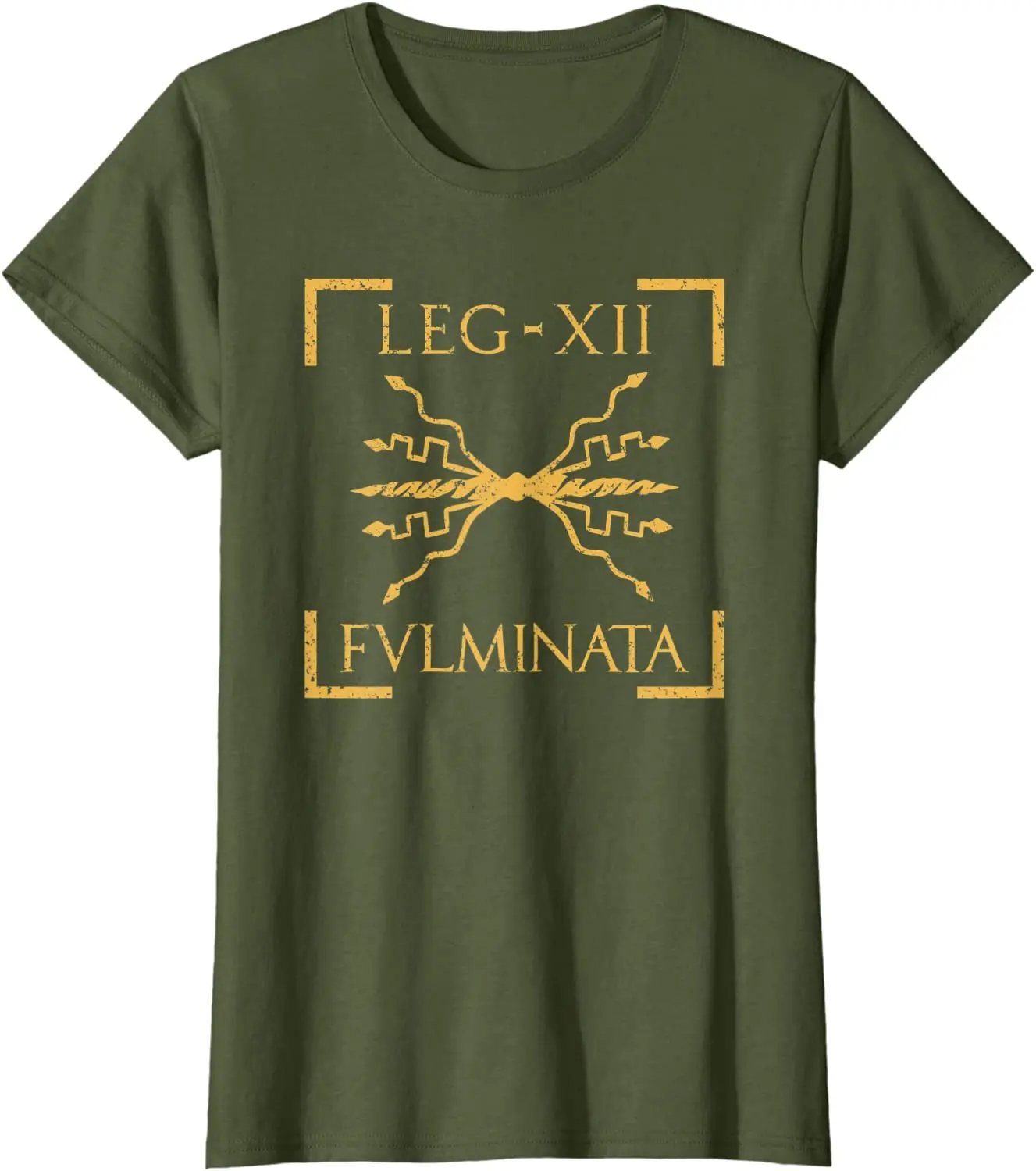 Legio XII Fulminata Thunderbolt Emblem Roman Legion T-Shirt. Summer Cotton O-Neck Short Sleeve Mens T Shirt New S-3XL