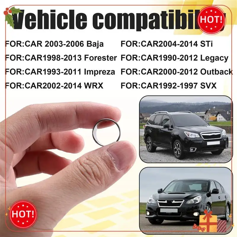 

Durable-4PCS Car Engine Cyl Head Block Dowel Pins 804014060 For Subaru EJ 2.5 2.0 Baja BRZ WRX STI Forester Guide Pin 80401-4060