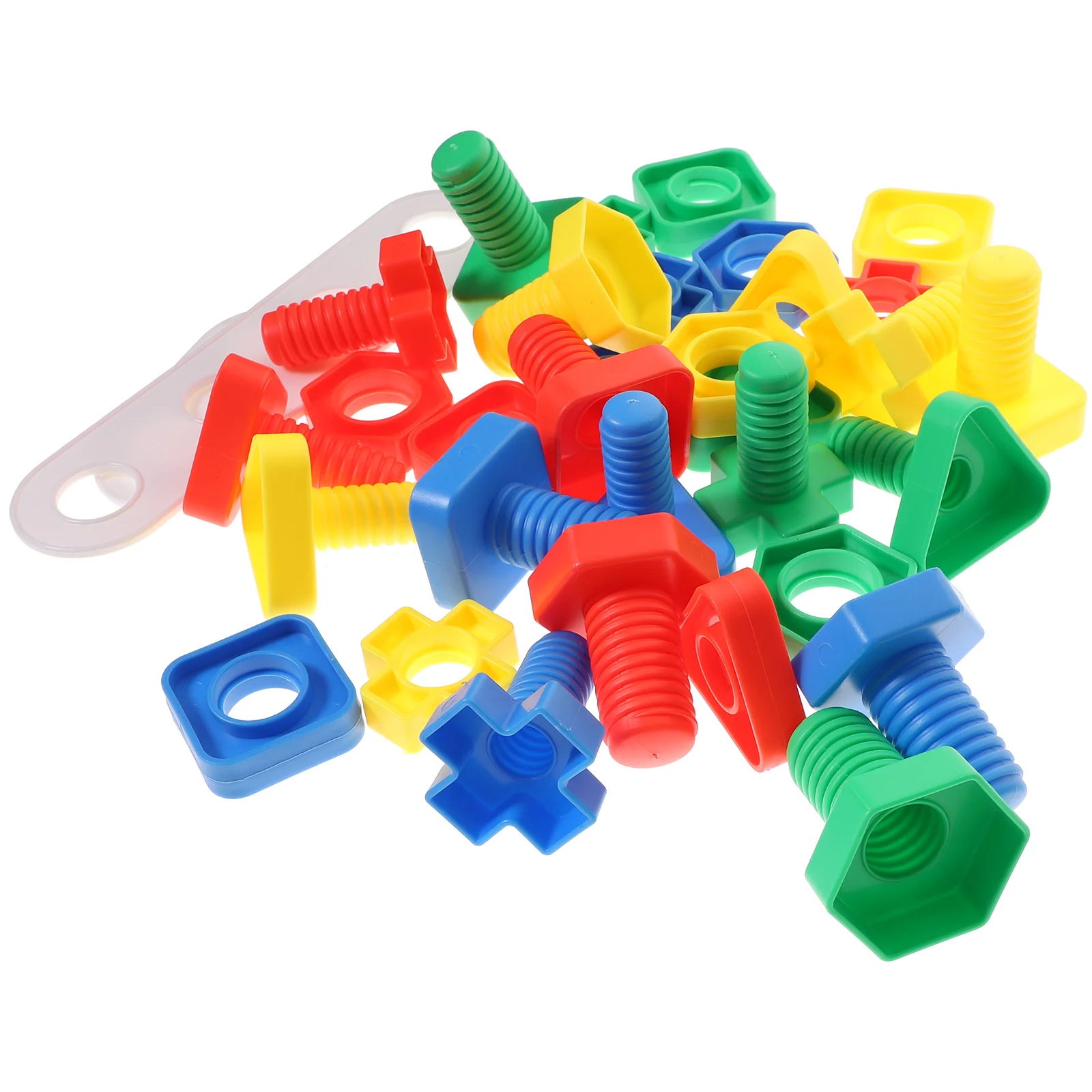 16 Pairs Children’s Toys Screw Kids Educational Colorful Matching Nut Early Tightening