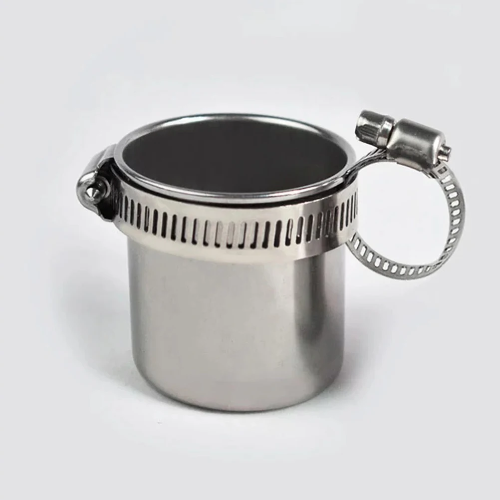 

Stainless Steel Parrot Feeder Durable Bird Cage Accessories Silver Small St Pole Pet Supplies Practical Craftsmanship Gift