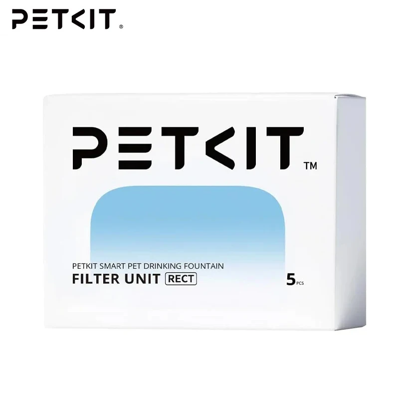 Original PETKIT Filter 5 pack Unit EVERSWEET MAX Cordless Water Fountain, Replacement for 3L Automatic Cat Fountain