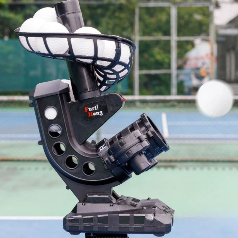 Adjustable Baseball Service Machine Large Capacity Baseball Throwing Machine Durable Baseballs Trainer Portable Sports Equipment
