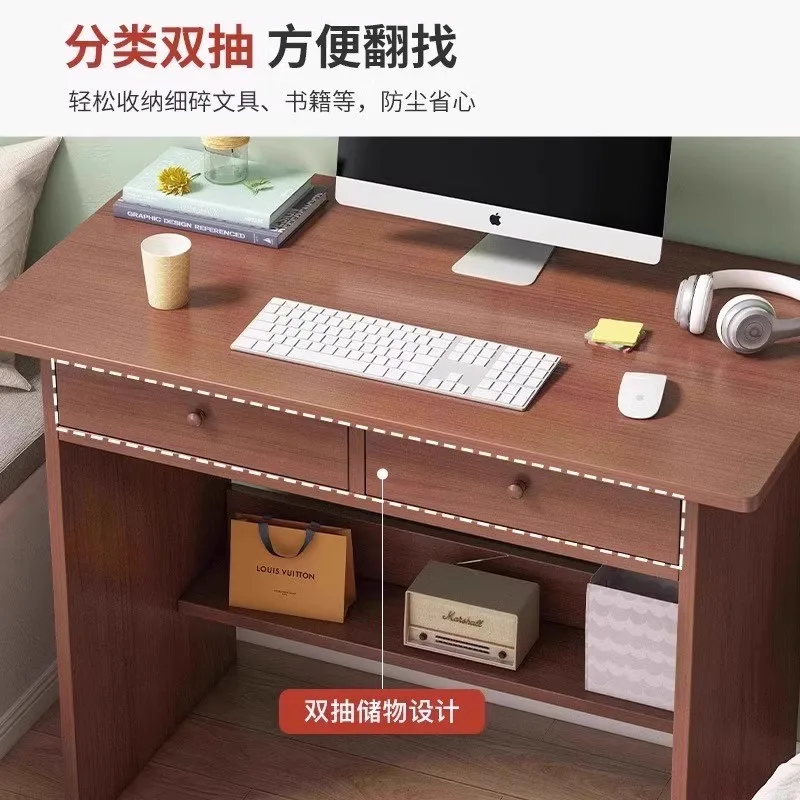 Computer desk Computer desk Desktop household small apartment Simple desk Office drawer