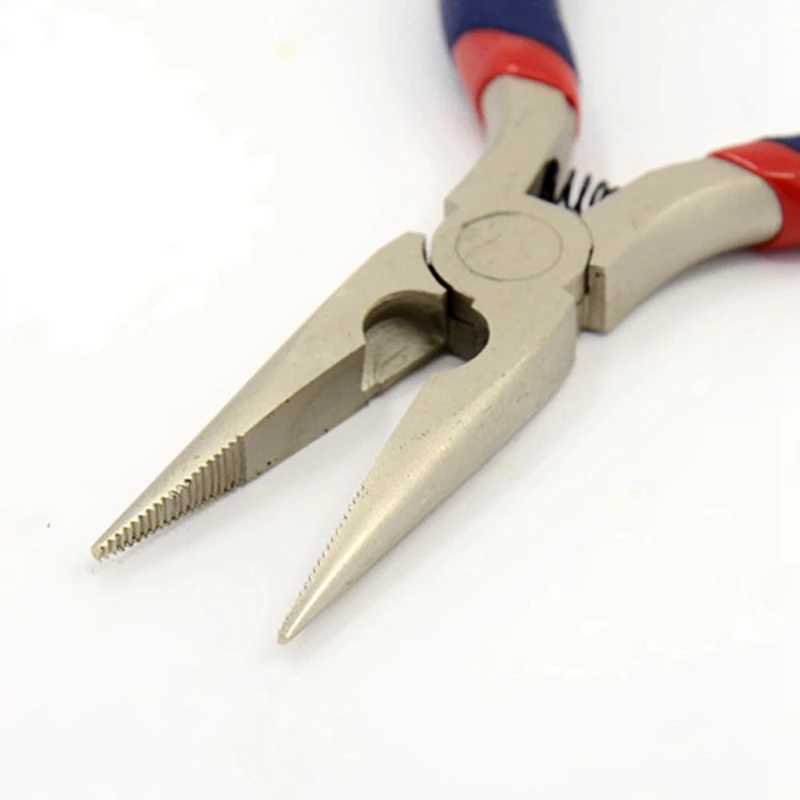 1PCS Jewelry Pliers Sets Carbon-Hardened Steel Side Cutting Round/Bent/Long Chain Nose Pliers DIY Making Jewelry Tools