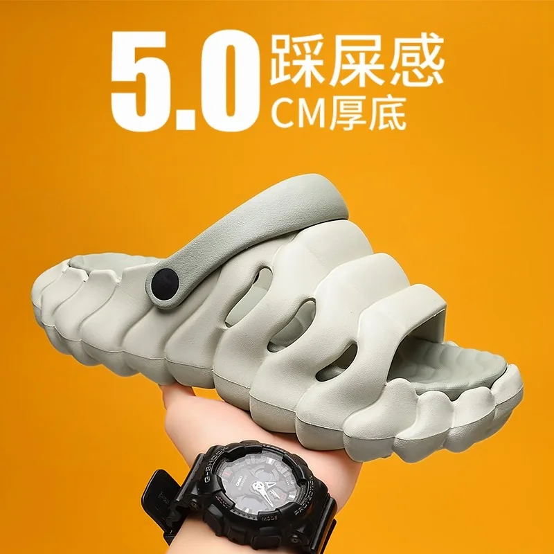 

Casual Non Slip Slippers EVA Open Toe Shoes for Indoor Outdoor Beach Shower Spring and Summer Casual Innovative Design Shoes