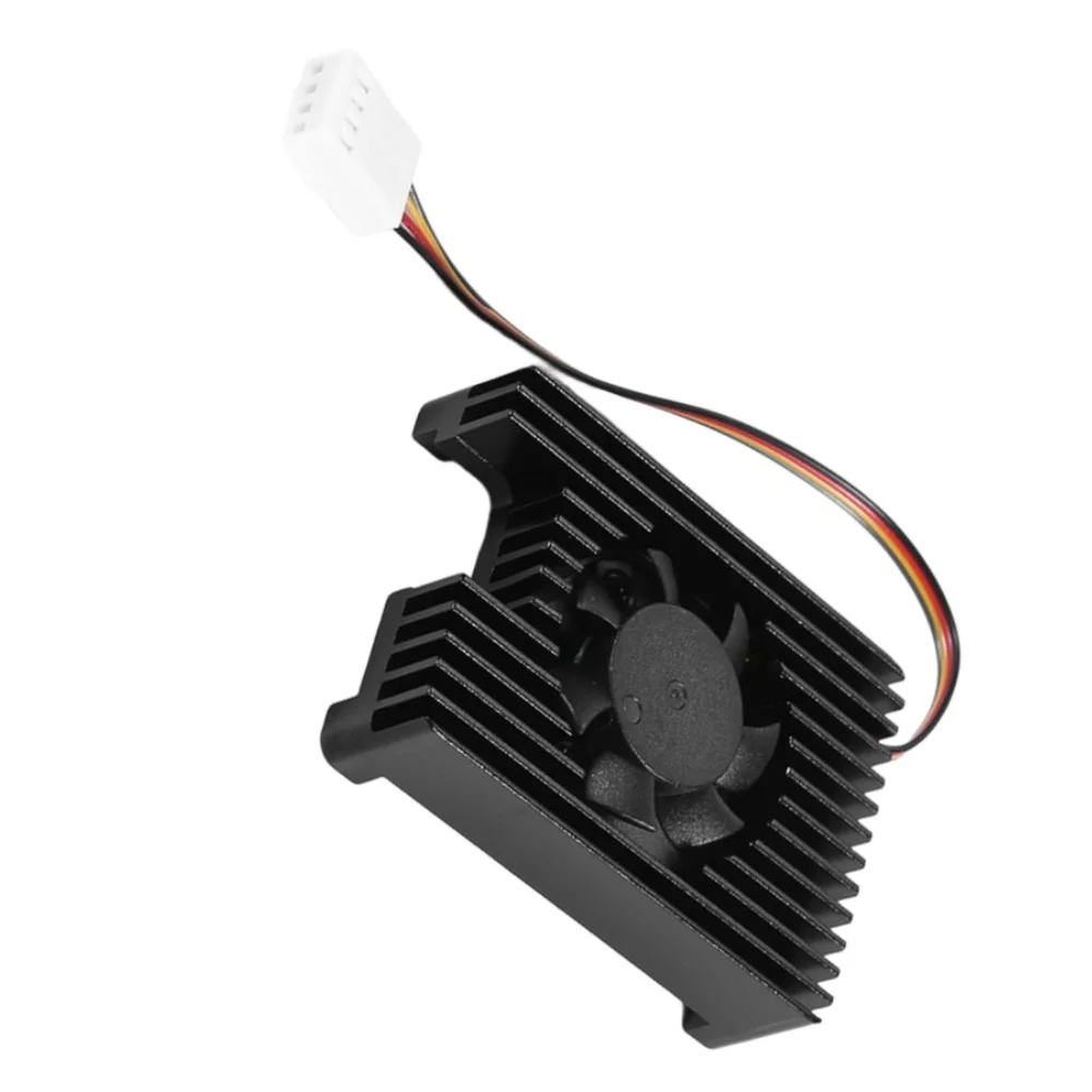 Aluminum Alloy Heat Sink For Raspberry Pi Compute Module 4 Variable-Speed For Fan Adjustable-Speed For Fan For Raspberry