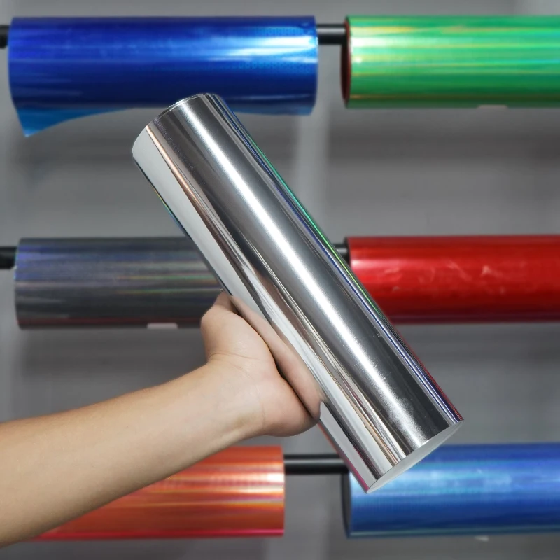 PET بطانة الفضة الكروم مرآة تصفيح التفاف الفينيل تغطية الفيلم ملصق مائي لفة ورقة مع فقاعة الهواء الحرة تصفيف السيارة #2