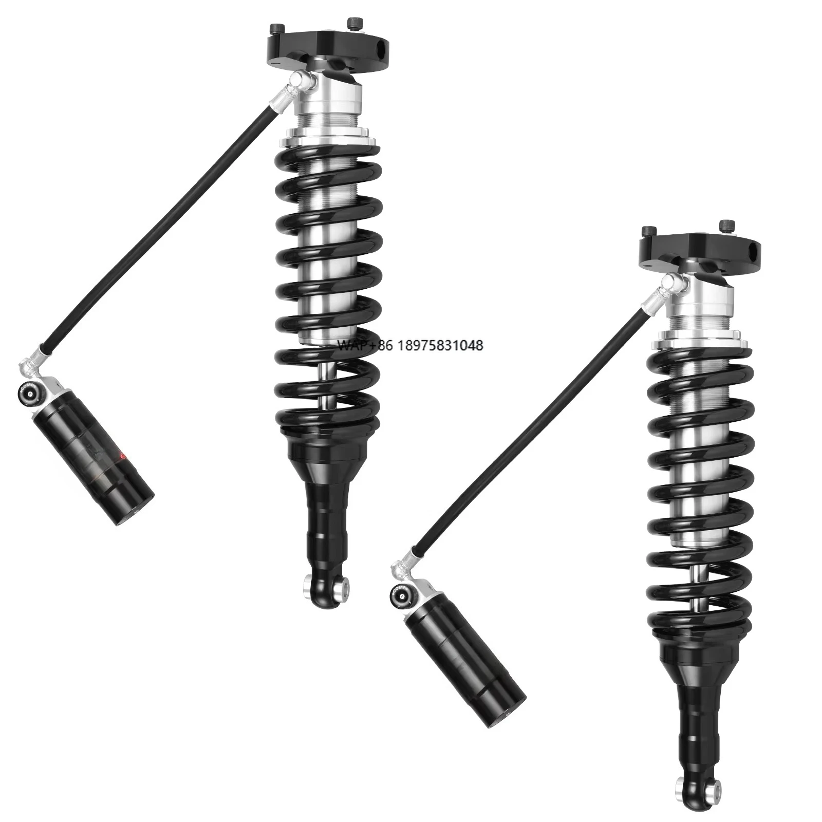 

For 2010-UP LC150/FJ/4Runner V.S.2.5 Front Coilover Shocks Absorber (0-3 Lift) Adjustable/21 Section Suspension Lift Kits
