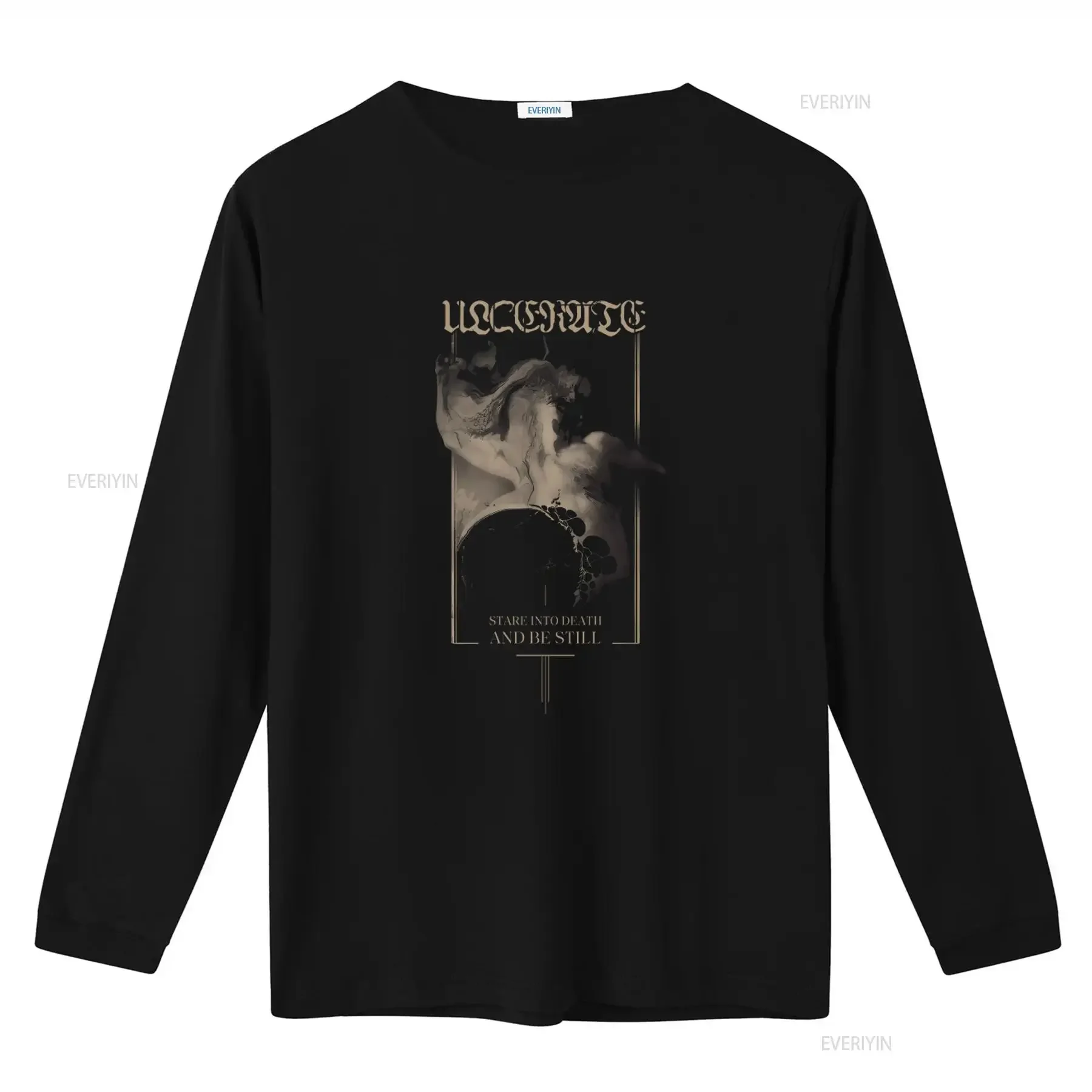 ULCERATE Stare Into Death And Be Still T Shirt Unique Art Print for Metal Fans vintage Washed fashion Breathable Comfortable