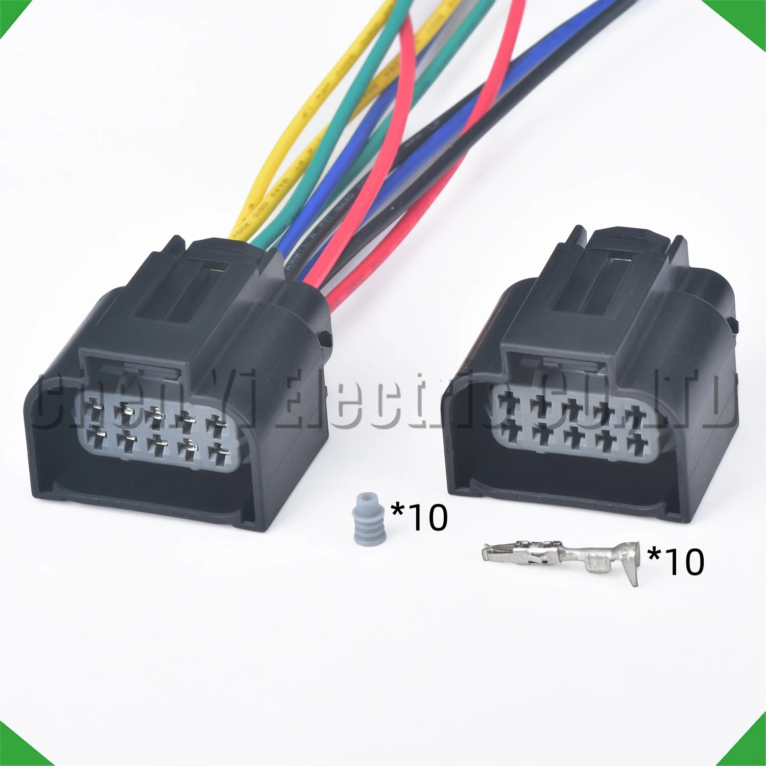 10 Pin Automotive Connectors Cooling water pump water tank heat dissipation auxiliary Wire harness Plug 1-1897726-2