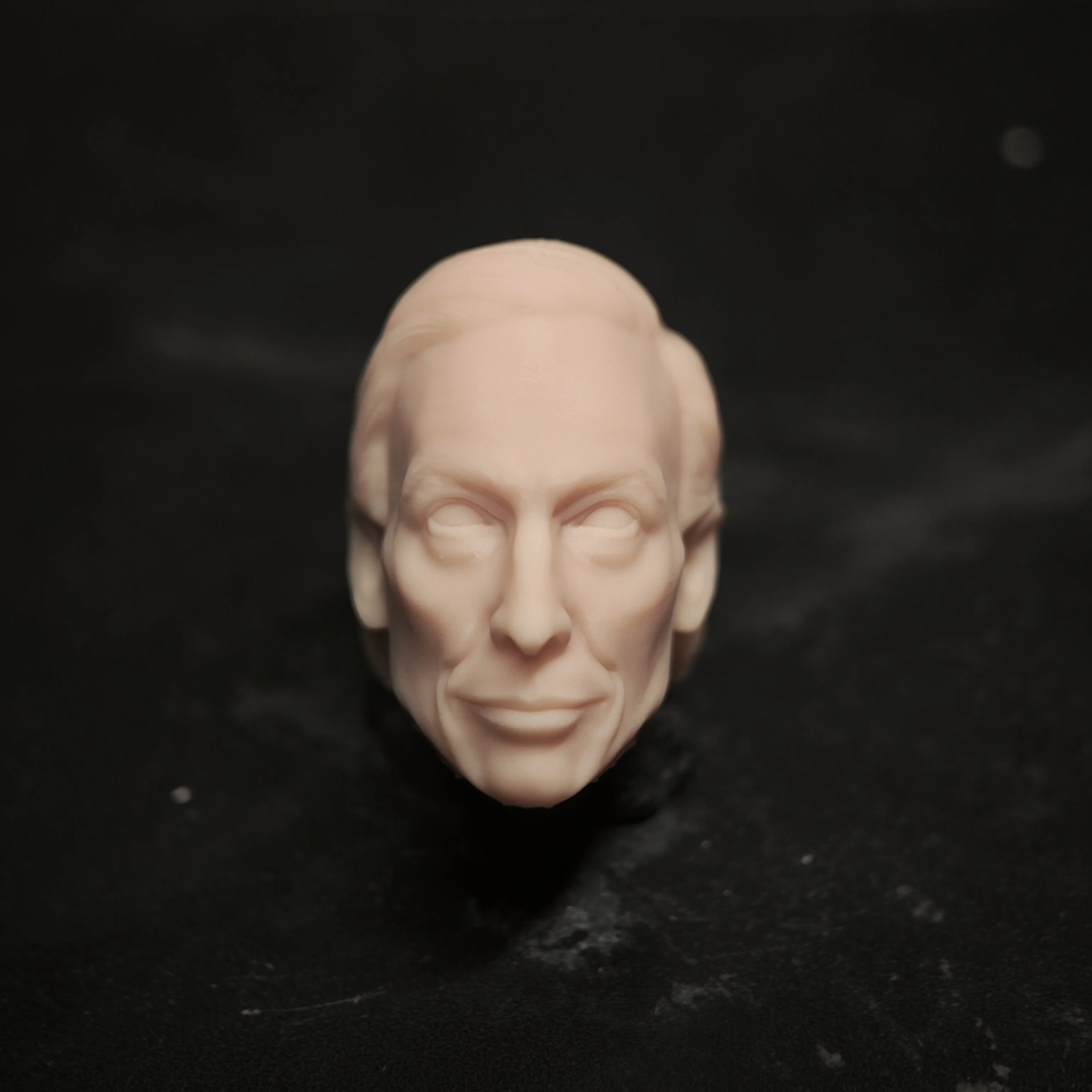 HL1744 DIY Customized 1/18 1/12 1/10 Scale Unpainted Head Sculpt for 3.75