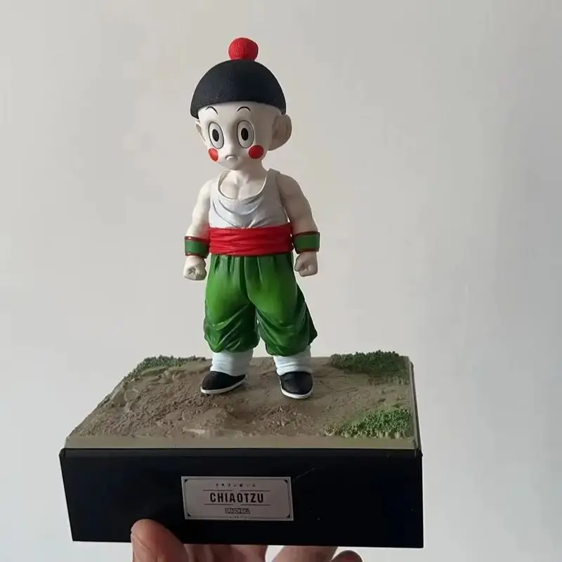 Figura de Tenshinhan de la serie de anime Dragon Ball, 18/27 cm, figura de Chouzoushu Tien Shinhan, figura de acción de PVC, estatua GK, modelo de colección, juguete, regalo.